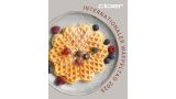 Herzwaffel auf einem Teller