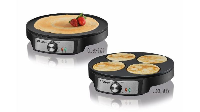 Crêpes Maker  Cloer-6620 und Pancake Maker Cloer-6625