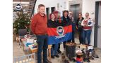 Ostfriesgruppe mit Neujahrkucheneisen