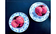 Kirsch-Bananen-Eis