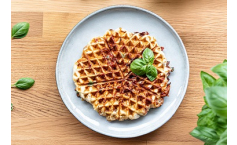Herzhafte Pizzawaffeln