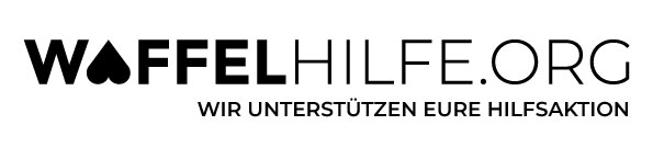 Das Bild zeigt das Logo von Waffelhilfe.org.