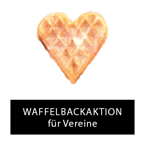 Button Waffelbackaktion für Vereine